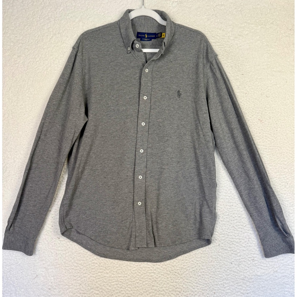 Polo Ralph Lauren Men's Featherweight Mesh Casual Shirt Size L Business Casual